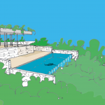 Piscina in campagna